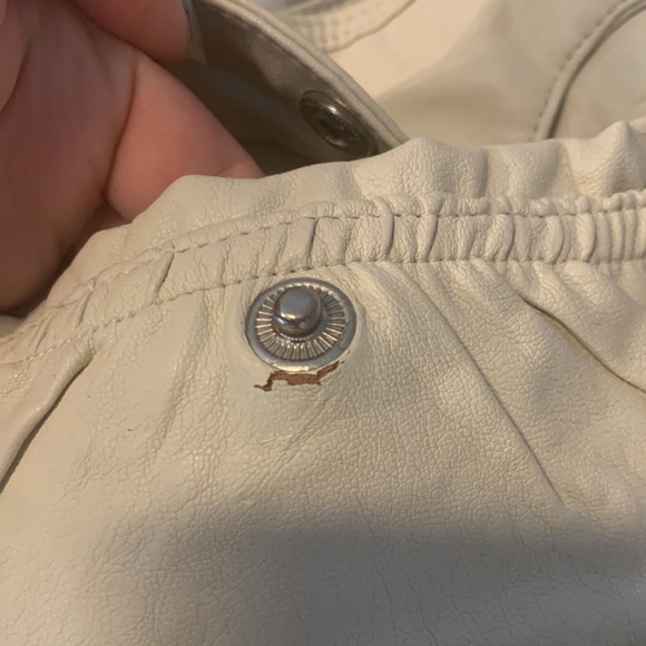 🎒 Cream Divided / H&M Vintage Shoulder Bag - Picture 5 of 12